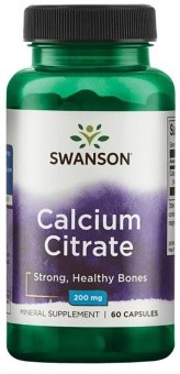 Swanson Calcium Citrate 200 mg 